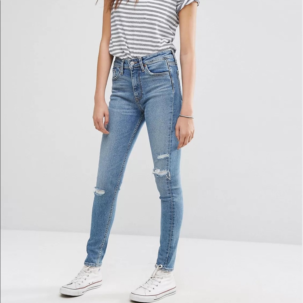 Levi’s Altered 721 High Rise Skinny